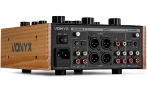 2132233_4 - Mediatech Vonyx VDJ250 DJ Mixer, Rotary, 2-Kanal, BT
