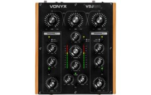 2132233_6 - Mediatech Vonyx VDJ250 DJ Mixer, Rotary, 2-Kanal, BT