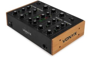 Vonyx VDJ270 DJ Mixer, Rotary, 4-Kanal, BT