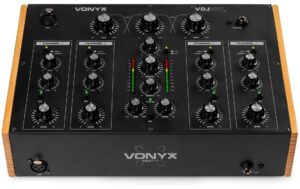 Vonyx VDJ270 DJ Mixer, Rotary, 4-Kanal, BT