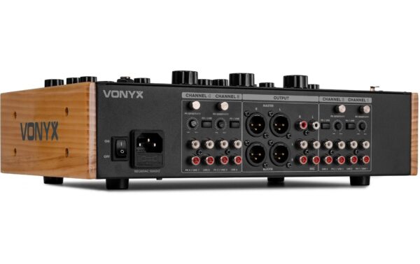 Vonyx VDJ270 DJ Mixer, Rotary, 4-Kanal, BT