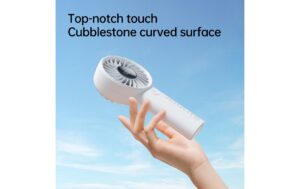 Jisulife Handheld Fan 4 Ventilator Grau 3600mAh