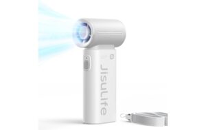 2132361_1 - Mediatech Jisulife Handheld Fan 9 Ventilator Grau 3600mAh