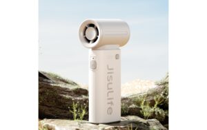 2132361_2 - Mediatech Jisulife Handheld Fan 9 Ventilator Grau 3600mAh