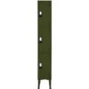 Bi-Office Storage Locker, 3-türig grün, 190x30x50cm