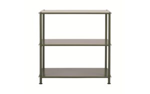 Bi-Office Regal m. 3 Tablaren grün, 80x80x40cm
