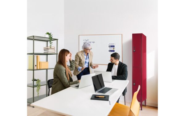 Bi-Office Regal m. 6 Tablaren grün, 187x80x40cm
