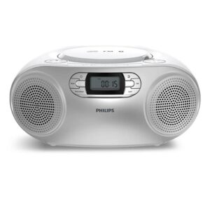 Philips TAZ2000S/10, CD-Player Silber, CD, UKW, USB, BT6.0, Audio-In