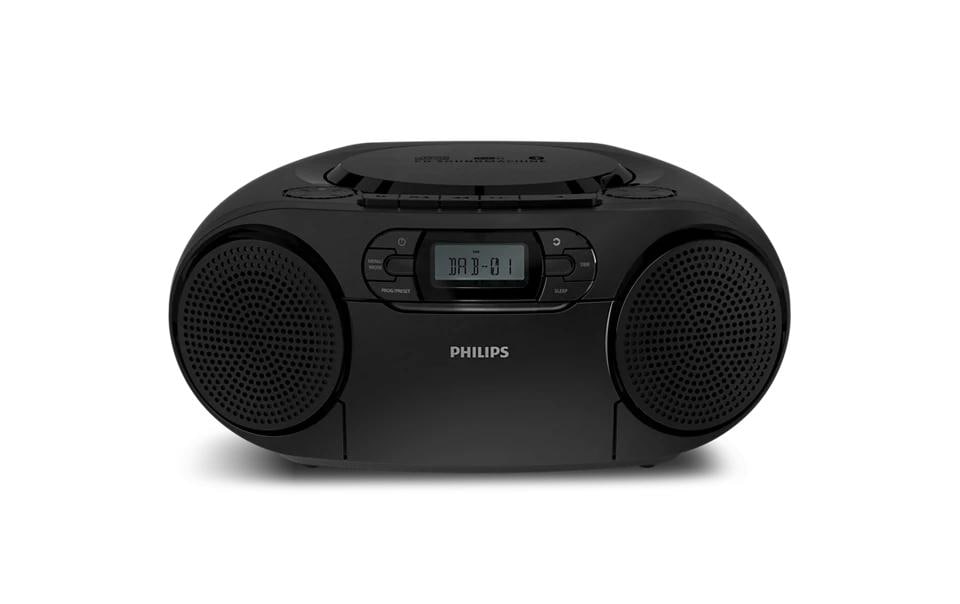2137906 - Mediatech Philips TAZ2500/10, CD-Kassettenrekorder Schwarz, DAB+/FM, CD, USB, BT6.0 kaufen Schweiz | Mediatech.ch