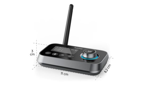 2139467_5 - Mediatech Hama Link.it duo Bluetooth Adapter Bluetooth Sender+Empfänger, HiFi nachrüsten