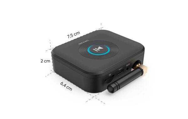 2139468_6 - Mediatech Hama Link.it solo Bluetooth Adapter Bluetooth Empfänger, nachrüsten an HiFi