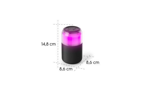 2139472_4 - Mediatech Hama Can Speaker Bluetooth Lautsprecher 5W, schwarz
