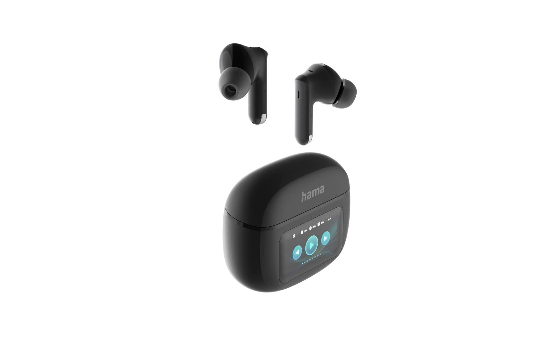 2139475_1 - Mediatech Hama Spirit Touch In-Ear Kopfhörer Bluetooth-Kopfhörer, TWS, ANC, Schwarz