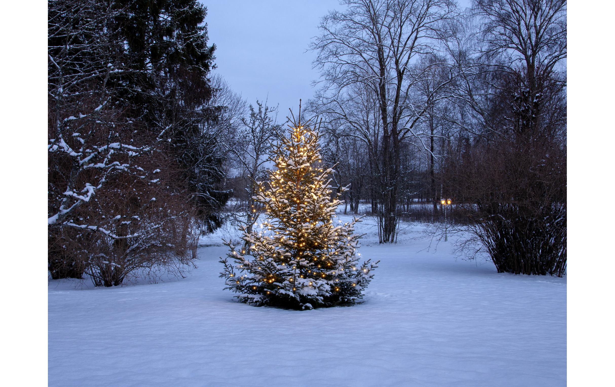 2139586_1 - Mediatech Christmas Tree Light Shiny IP44 Warmweiss 360 LEDs, 200 cm
