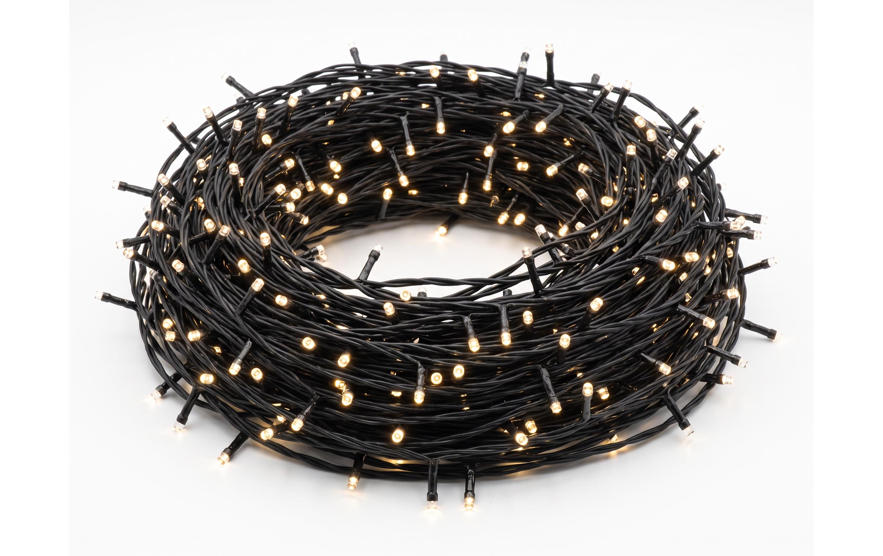 2140385 - Mediatech COCON Christbaumbeleuchtung 500 LEDs 12.5m für 1.5m Baum, warmweiss, IP55 kaufen Schweiz | Mediatech.ch