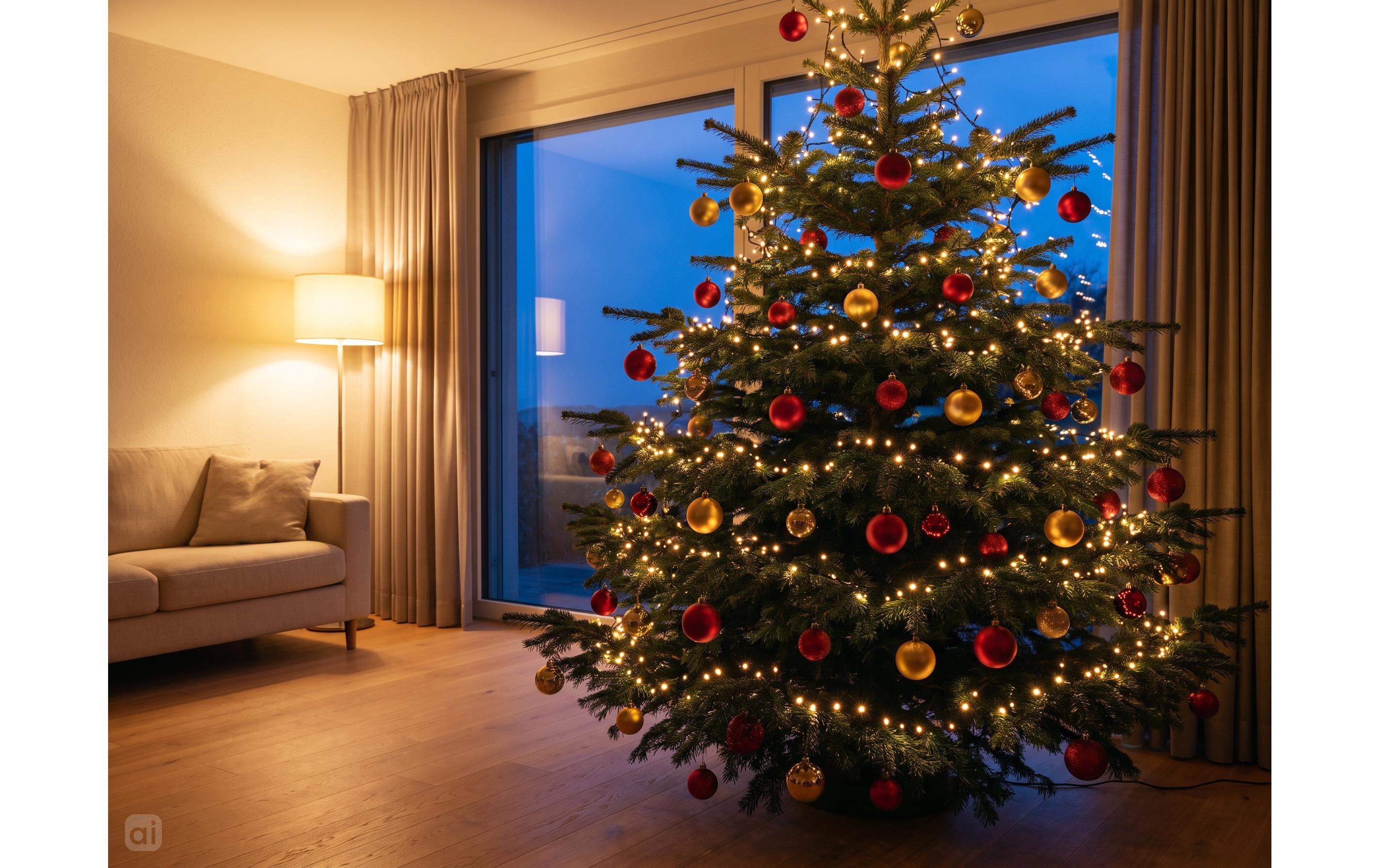 2140385_1 - Mediatech COCON Christbaumbeleuchtung 500 LEDs 12.5m für 1.5m Baum, warmweiss, IP55