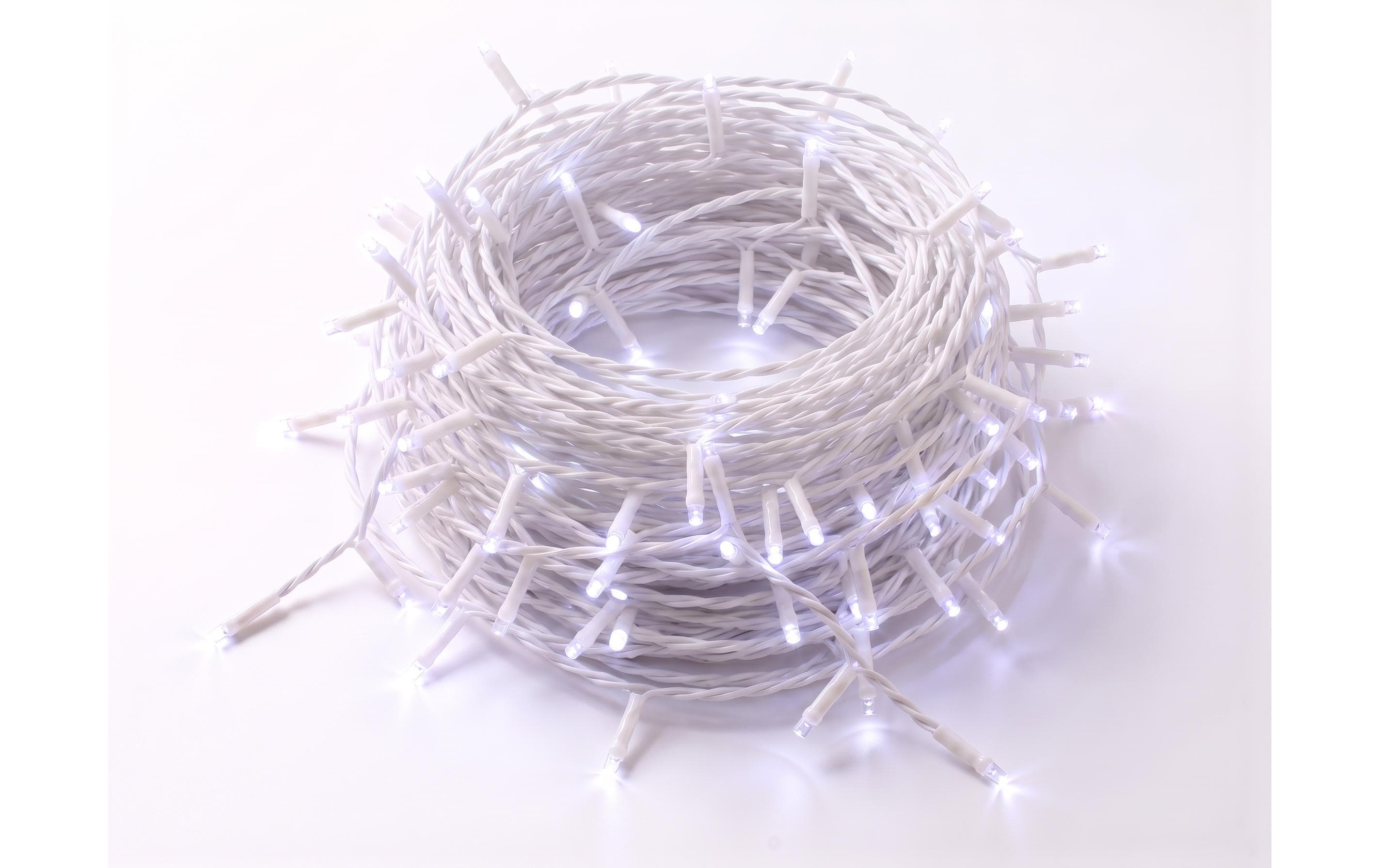 2140391 - Mediatech COCON Eiszapfen-Lichterkette 960 LEDs 23.8m x 0.8m, neutralweiss, IP55 kaufen Schweiz | Mediatech.ch