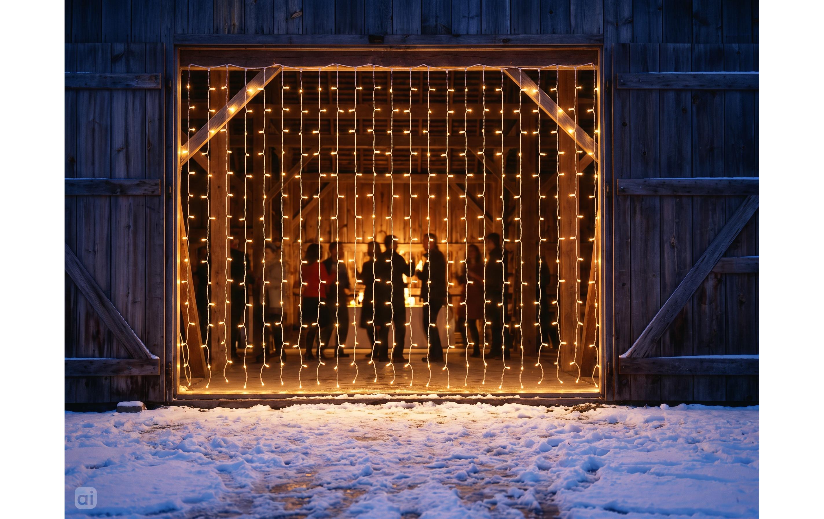 2140393_1 - Mediatech COCON Lichtervorhang 400 LEDs 3.0m x 2.0m, warmweiss, IP55