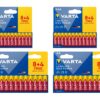VARTA Longlife Max Power AA+AAA 2x24 Stück, 4x Vollkartonverpackung