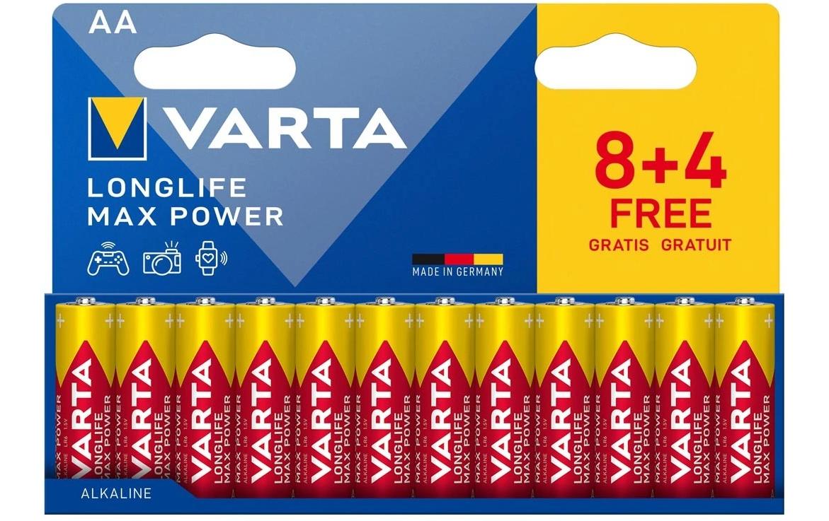 2141826_1 - Mediatech VARTA Longlife Max Power AA+AAA 2x24 Stück, 4x Vollkartonverpackung