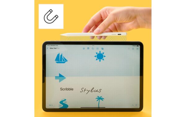2141843_5 - Mediatech Hama Tabletstift Scribble für Apple iPads, Neigungserkennung