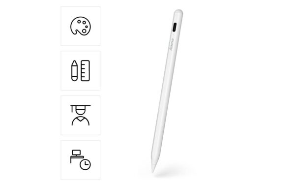 2141843_6 - Mediatech Hama Tabletstift Scribble für Apple iPads, Neigungserkennung
