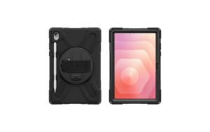 4SMARTS Rugged Case Grip, Schwarz Galaxy Tab S11