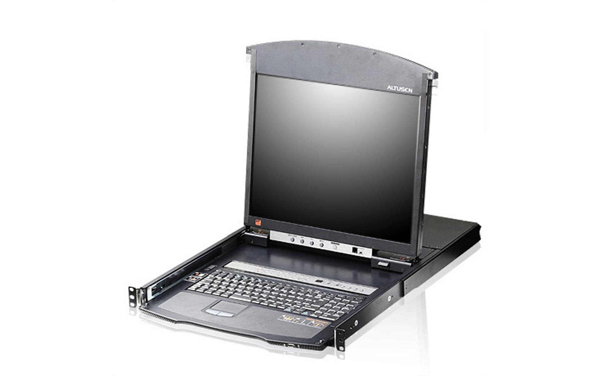 2143236 - Mediatech Aten 17 TFT IP-KVM Switch, 16 Port mit CH-Tastatur, VGA, USB, Kat-KVM kaufen Schweiz | Mediatech.ch