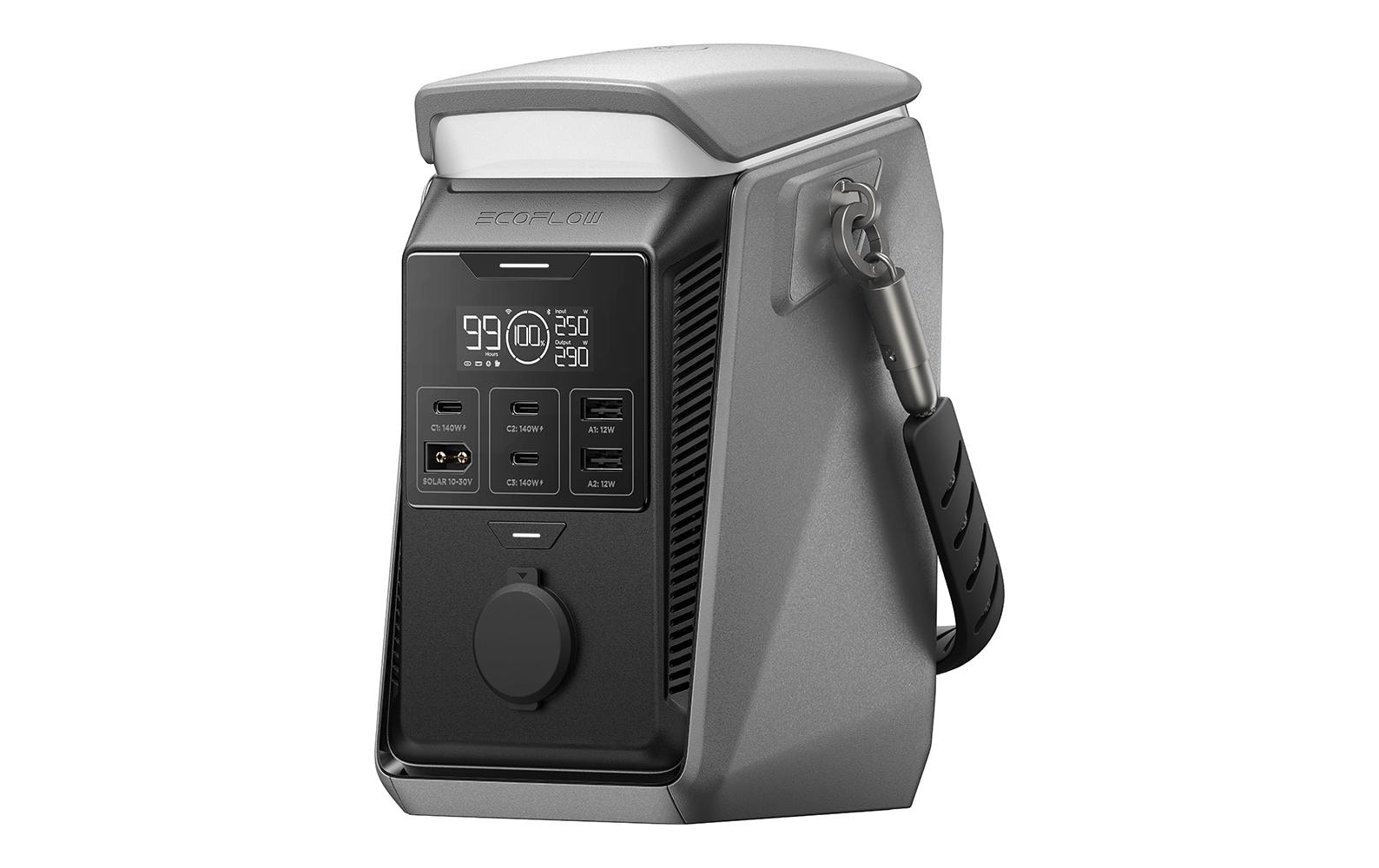 2143872 - Mediatech EcoFlow TRAIL Plus 300 DC Power Station Portable 288Wh Silver/Black kaufen Schweiz | Mediatech.ch