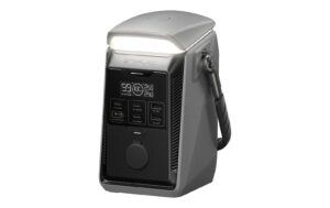 2143872_1 - Mediatech EcoFlow TRAIL Plus 300 DC Power Station Portable 288Wh Silver/Black