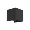 2144899 - Mediatech EGLO LED Aussenwandleuchte Rincine mit Sensor, schwarz