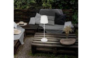 EGLO LED-CCT Tischleuchte Cabozo mit Touch, weiss
