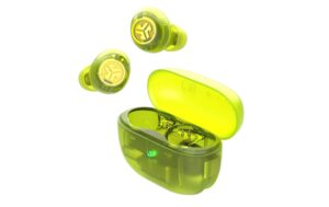 JLab Go Pop In-Ear Transparent Neongrün ANC Bluetooth