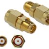 2147828 - Mediatech Delock Adapter SMA St zu RP-SMA Bu 10 GHz, 50 Ohm, Messing vergoldet