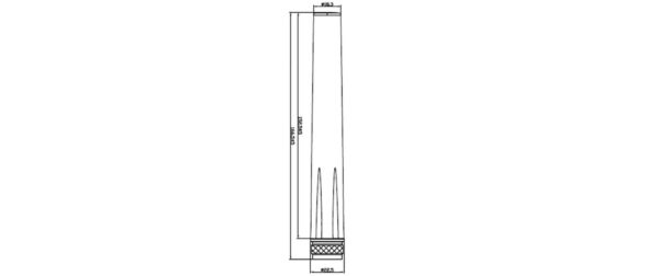 Delock LTE Antenne N Stecker 2,5 dBi 2,5 dBi, omni, starr, weiss, outdoor