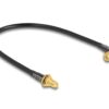 2147867 - Mediatech Delock Antennenkabel SMA Bu zu SMA St 30 cm SMA Stecker 90°, RG-58, ca. 30 cm