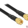 2147871 - Mediatech Delock Antennenkabel SMA St zu SMA St 10 m 50 Ohm, LMR195