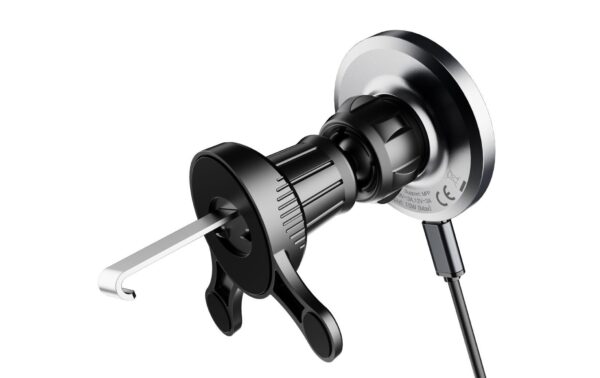 2148291_5 - Mediatech NEVOX Wireless Qi2 Fast CAR Charger 15W MagSafe, Schwarz-Silber
