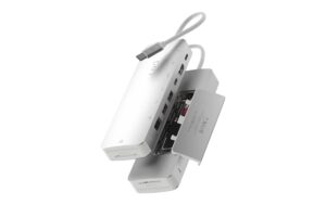 2149834_2 - Mediatech LINQ ProConnect 9in1 Dockingstation 1xHDMI,2xUSB-C,2xUSB-A,1xLAN,SDCard, SSD