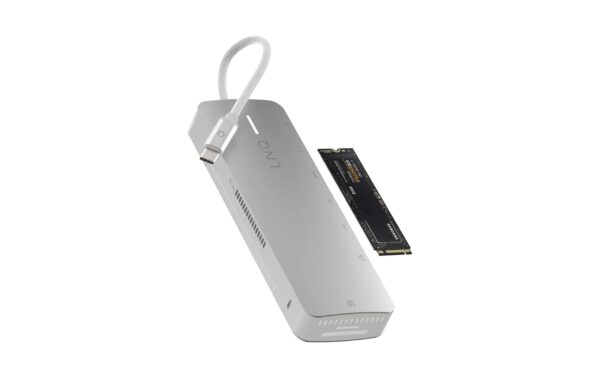 2149834_3 - Mediatech LINQ ProConnect 9in1 Dockingstation 1xHDMI,2xUSB-C,2xUSB-A,1xLAN,SDCard, SSD