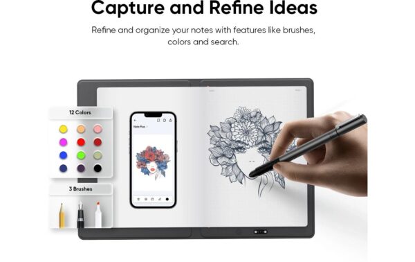 XPPen Note Plus Notizbuch A5 Bluetooth Notizbuch mit Cloud Backup