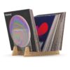 2150471 - Mediatech Glorious Record Stand 75 Holz Acrylglas Natur