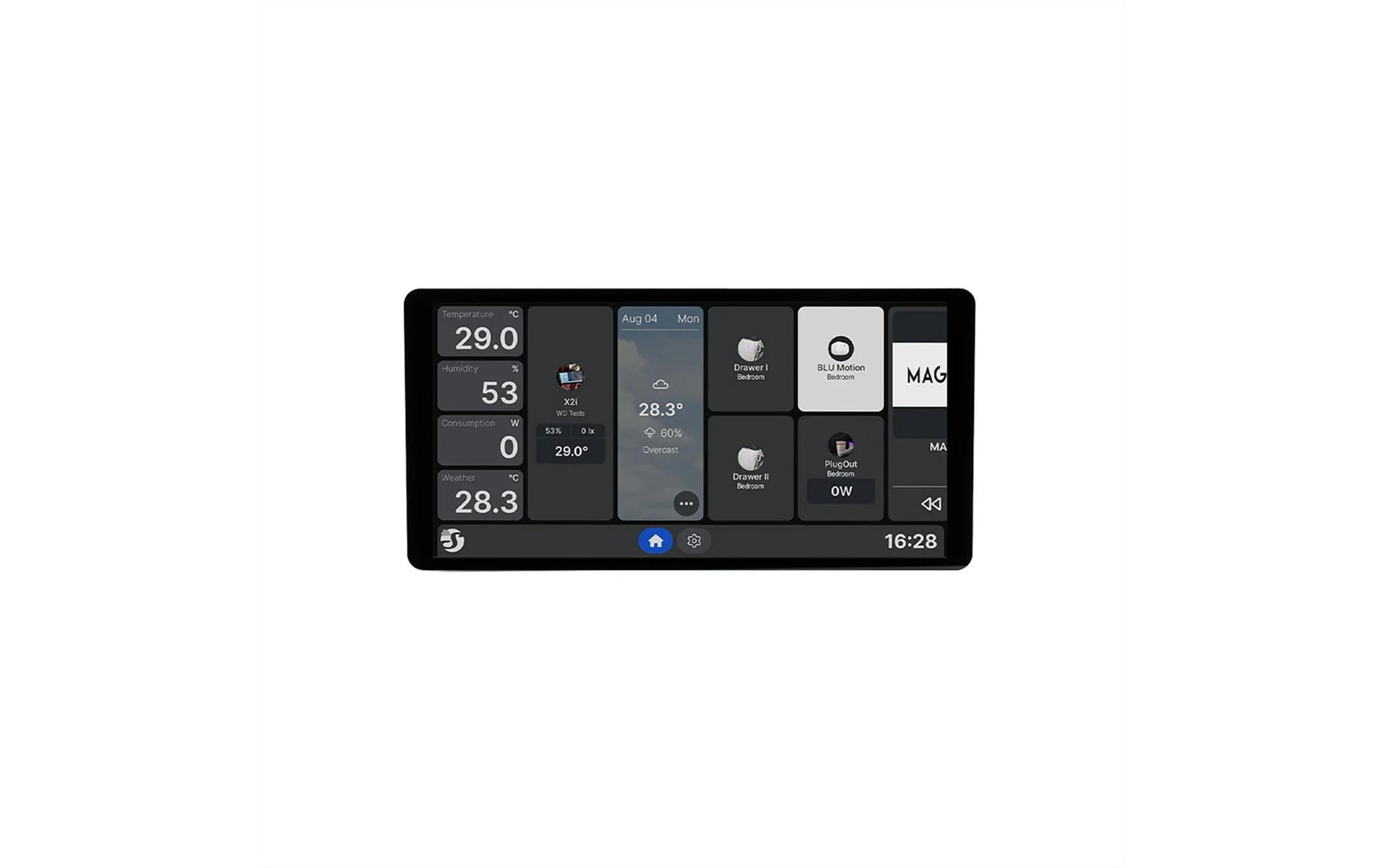 2151664 - Mediatech Shelly Android Wall Display2 Black WLAN Wanddisplay kaufen Schweiz | Mediatech.ch