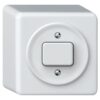 2151748 - Mediatech Hager ORIGIN AP Druckschalter SCHEMA 3 mit QuickConnect Steckklemmen, ws