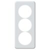 2151764 - Mediatech Hager ORIGIN UP Abdeckrahmen 3-FACH 3x 58mm Ausschnitte, ws