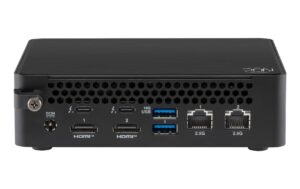 ASUS NUC Barebone NUC16GDKU5 Slim Kit U5 325, 2x DDR5 CSODIMM 6400 MHz,  WF7