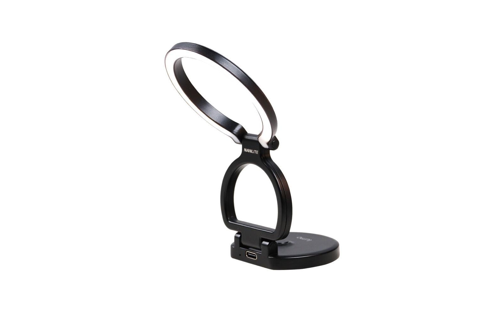2153561 - Mediatech Lumo Light Lumo Light Ringleuchte Bicolor Dimmbar Schwarz