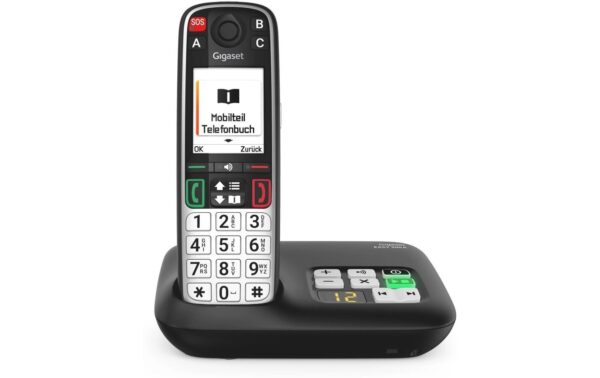 Gigaset Easy 500A AM EU Grosstastentelefon, mit Anrufbeantworter