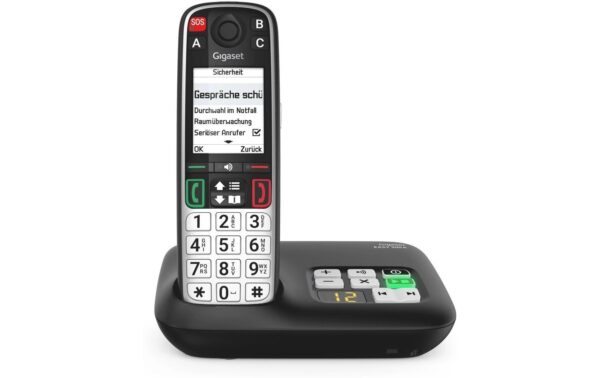 Gigaset Easy 500A AM EU Grosstastentelefon, mit Anrufbeantworter