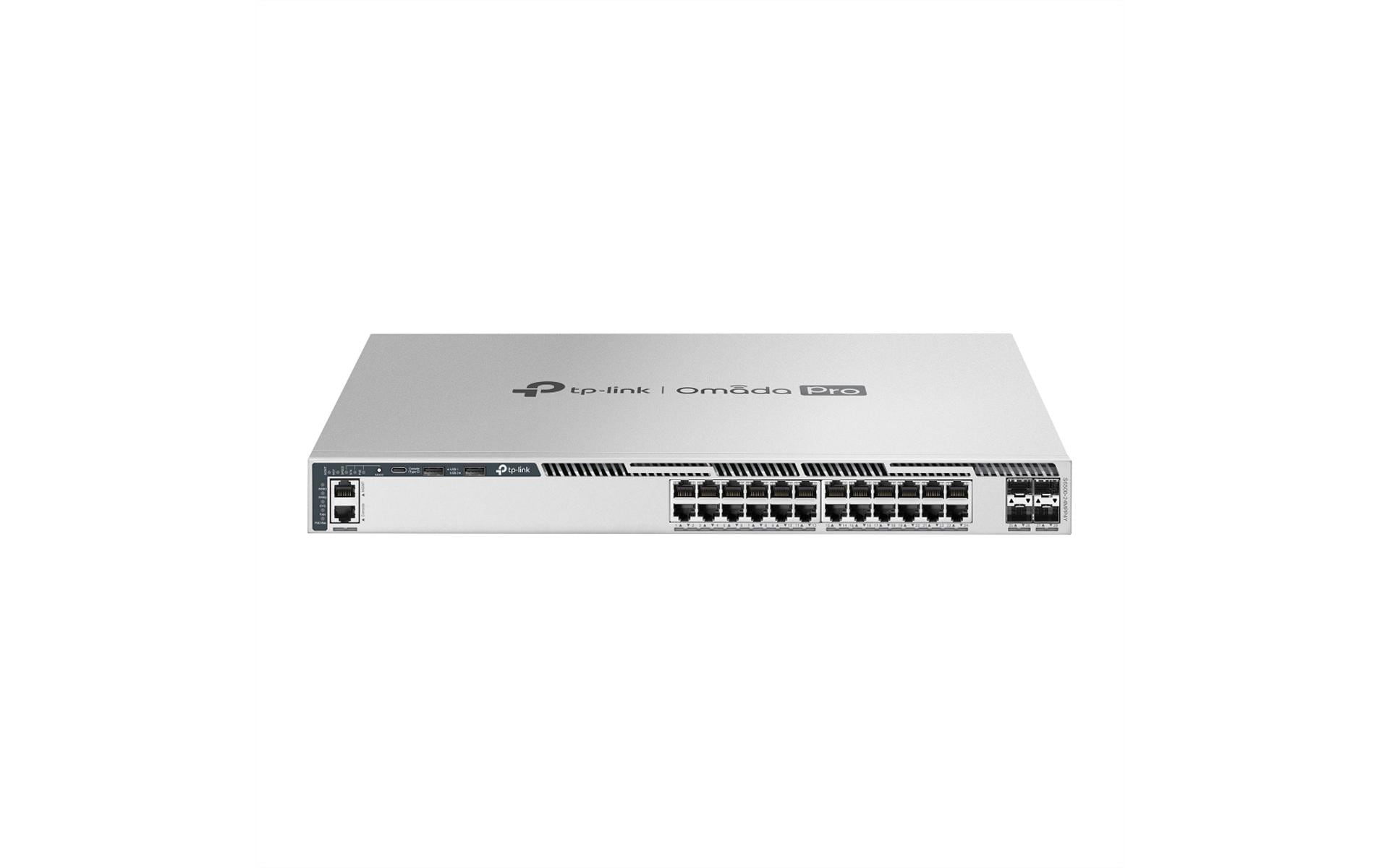 2156085 - Mediatech TP-Link Omada Campus 24 Port 2.5G Stackable L3 Managed PoE++, 4x25G SFP28 Slots kaufen Schweiz | Mediatech.ch